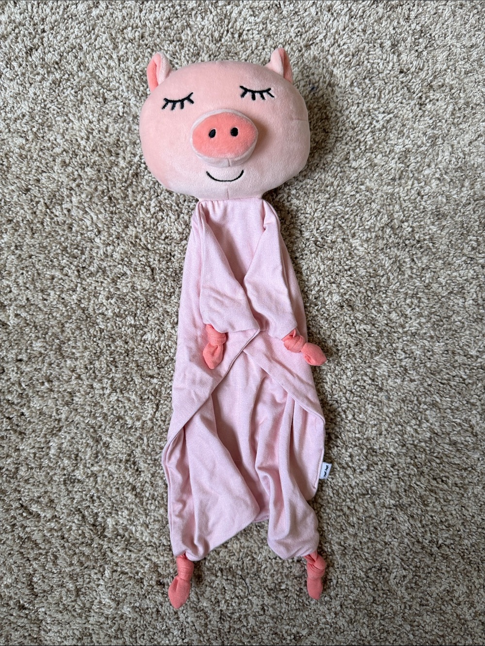 Pig Little Sleepies Lovey